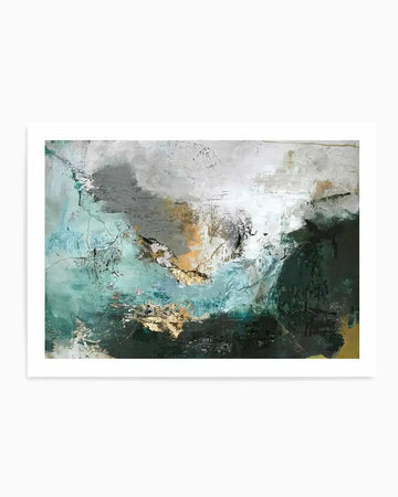 Arctic Green by Design Fabrikken Art Print from Olive et Oriel where you can shop wallpaper and artworks online