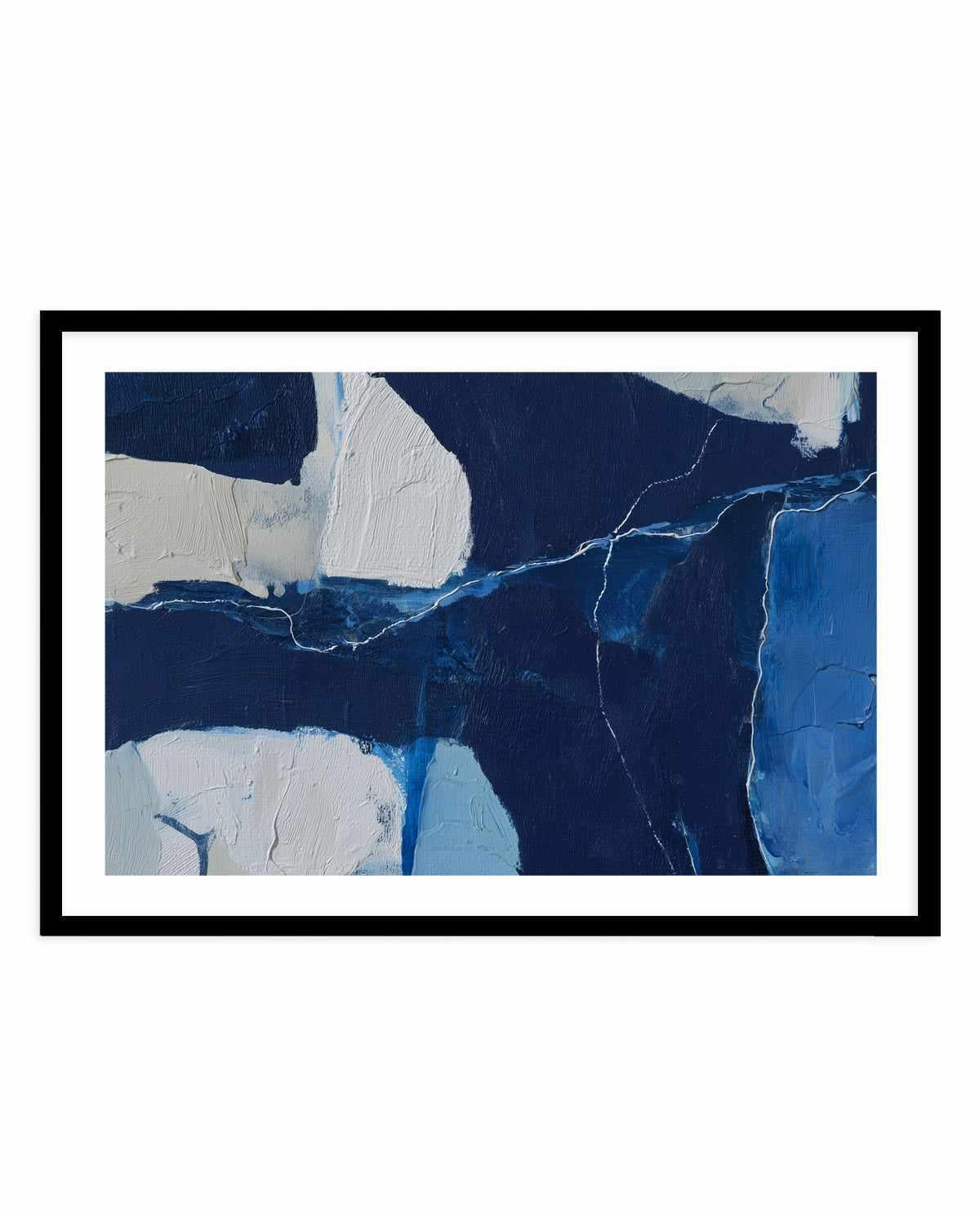 Arctic Navy Study I | Art Print from Olive et Oriel where you can shop wallpaper and artworks online
