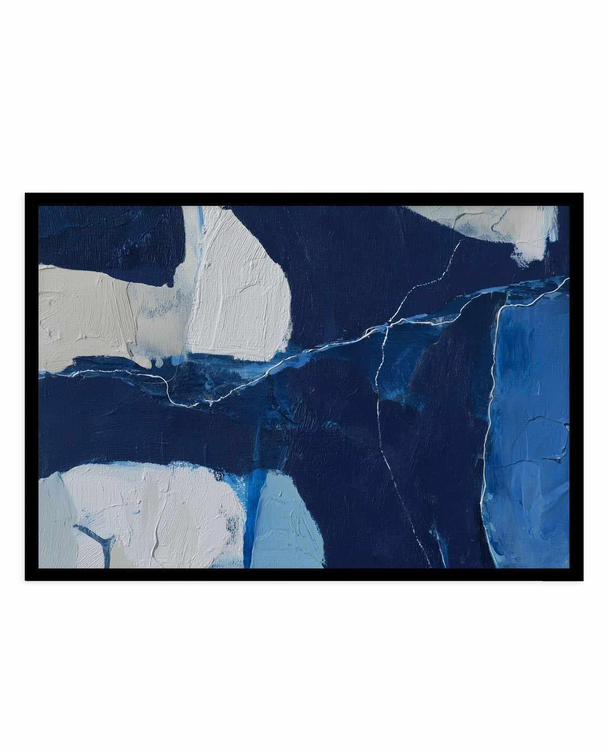 Arctic Navy Study I | Art Print from Olive et Oriel where you can shop wallpaper and artworks online
