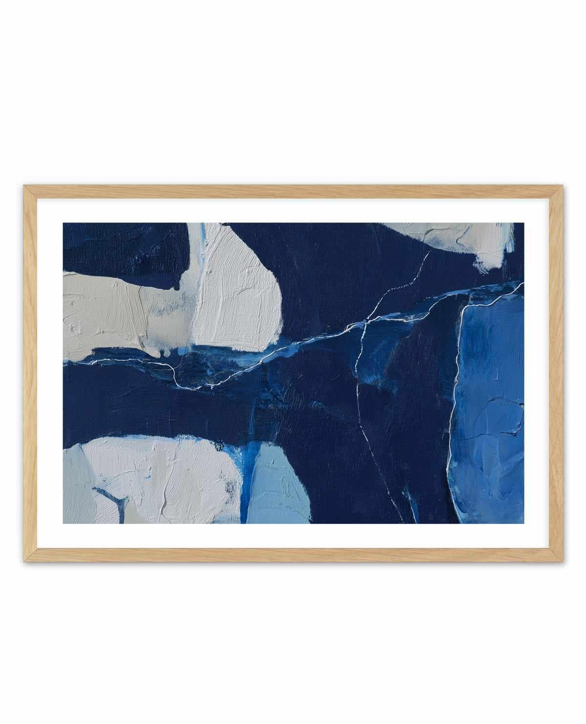 Arctic Navy Study I | Art Print from Olive et Oriel where you can shop wallpaper and artworks online