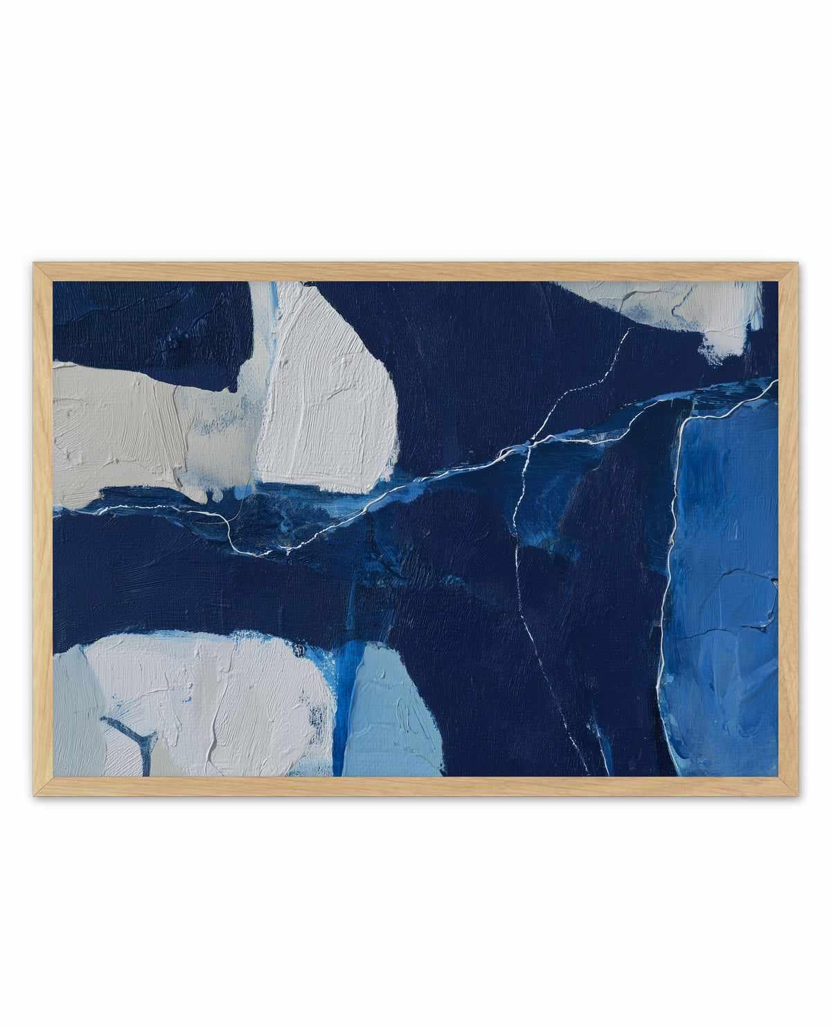 Arctic Navy Study I | Art Print from Olive et Oriel where you can shop wallpaper and artworks online