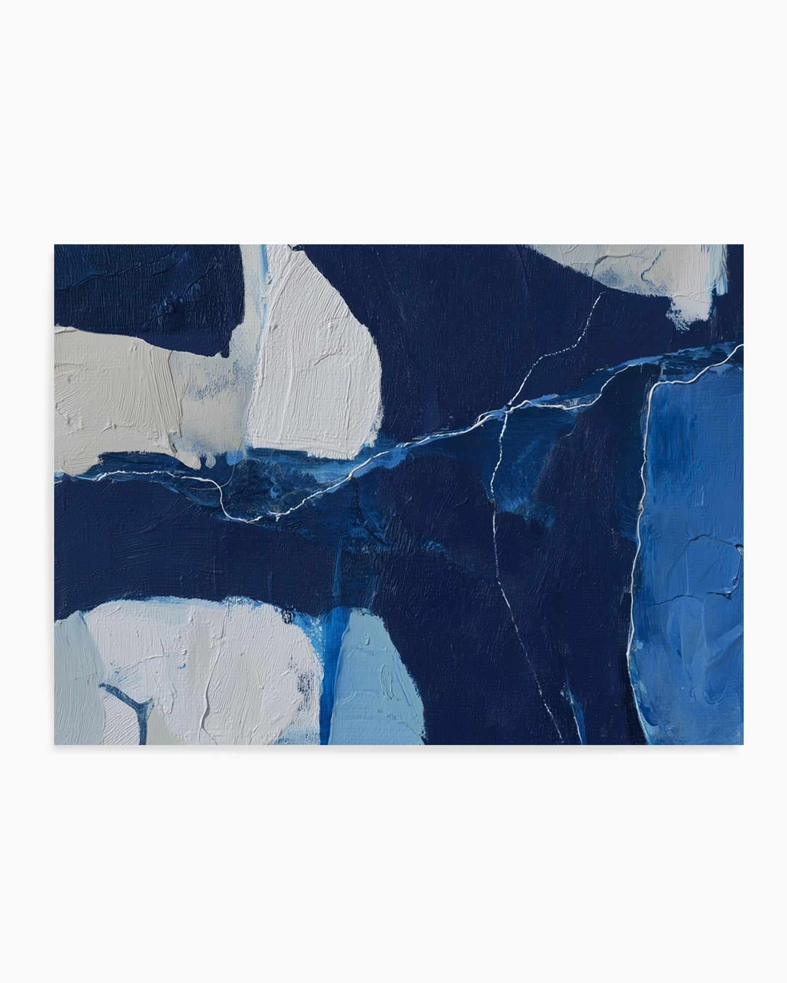 Arctic Navy Study I | Art Print from Olive et Oriel where you can shop wallpaper and artworks online