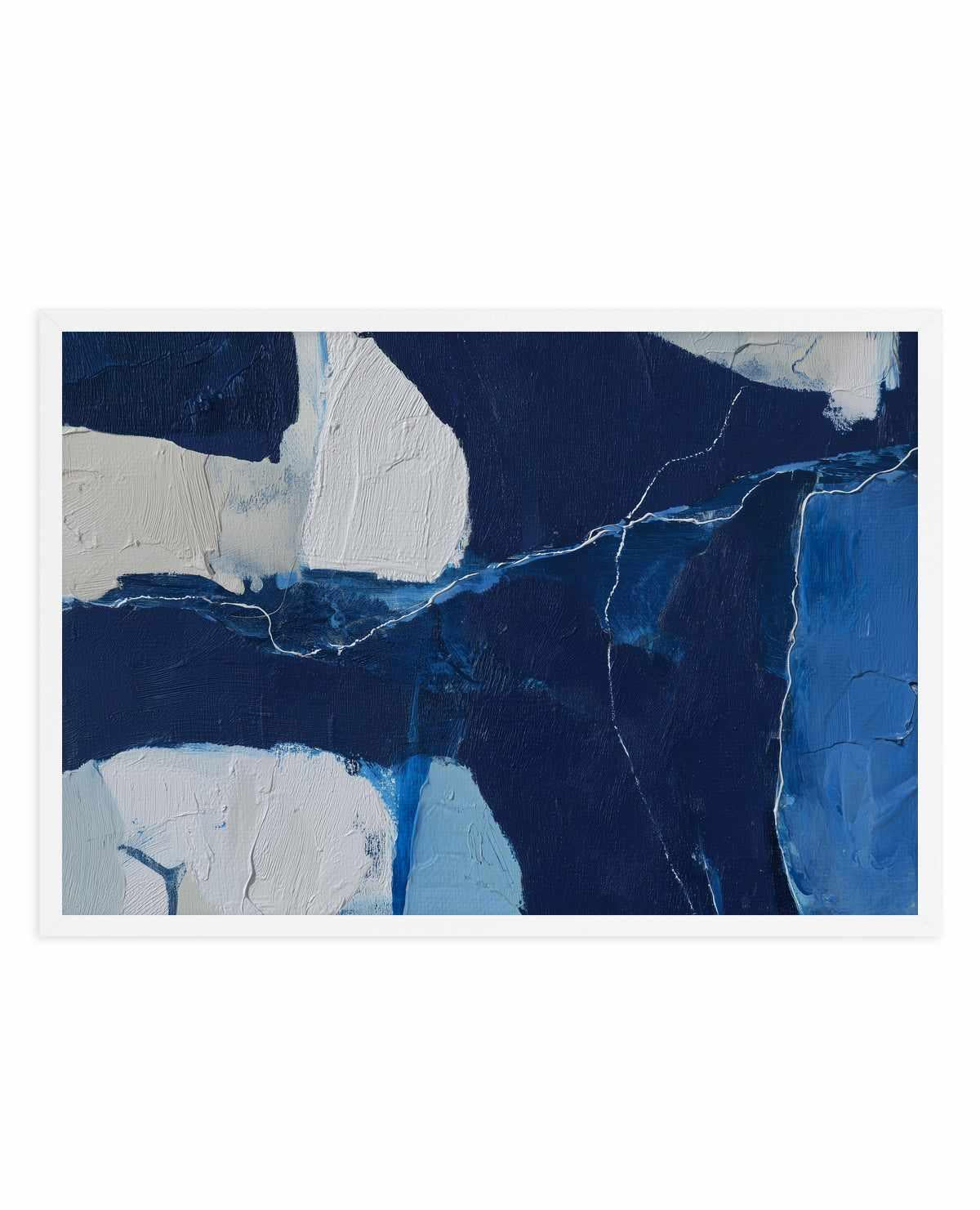 Arctic Navy Study I | Art Print from Olive et Oriel where you can shop wallpaper and artworks online