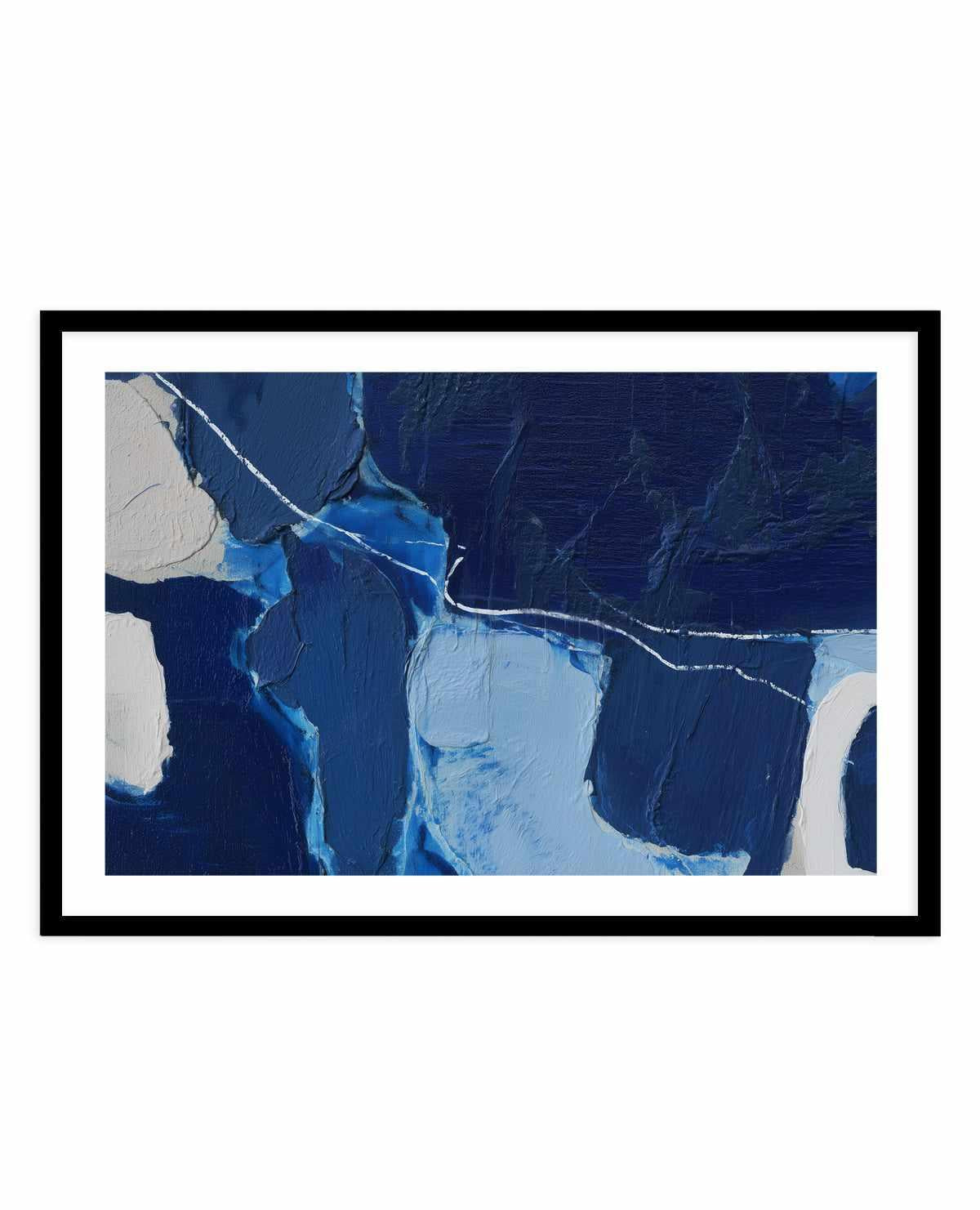 Arctic Navy Study II | Art Print from Olive et Oriel where you can shop wallpaper and artworks online