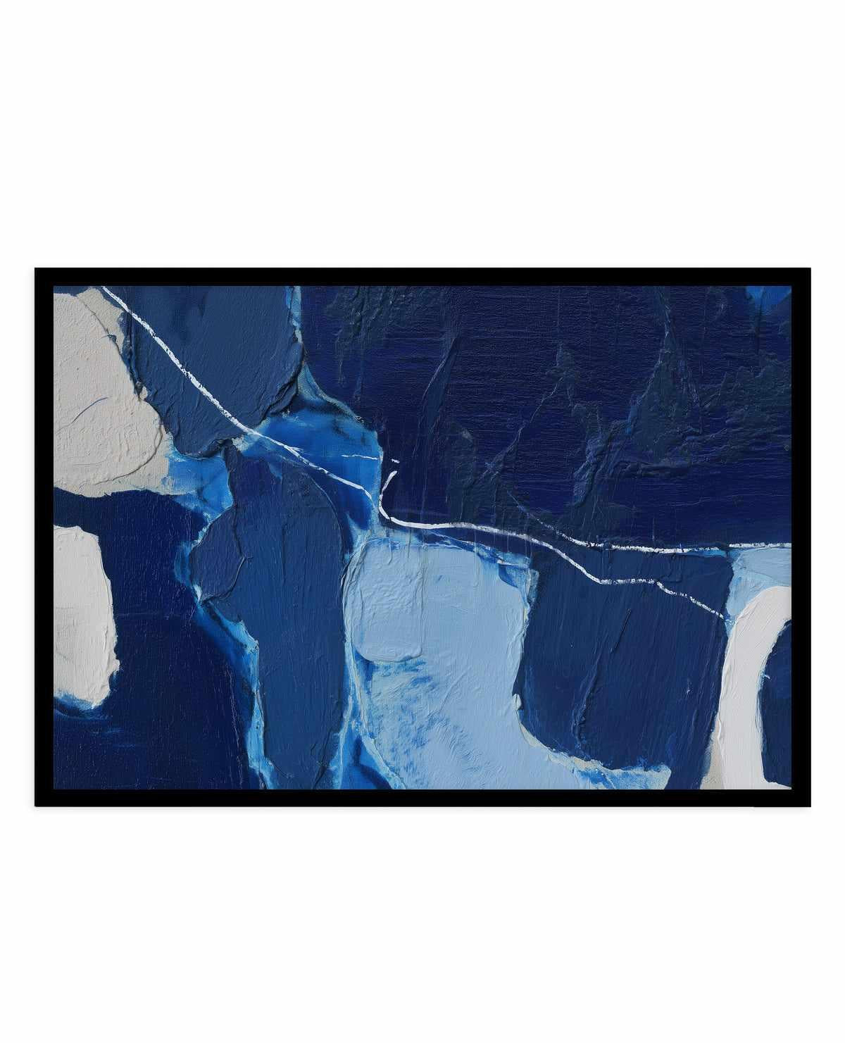 Arctic Navy Study II | Art Print from Olive et Oriel where you can shop wallpaper and artworks online