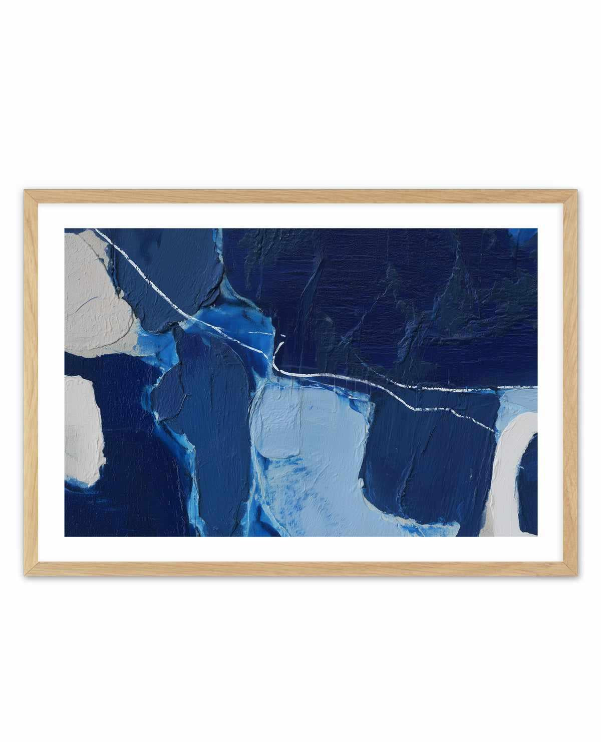 Arctic Navy Study II | Art Print from Olive et Oriel where you can shop wallpaper and artworks online