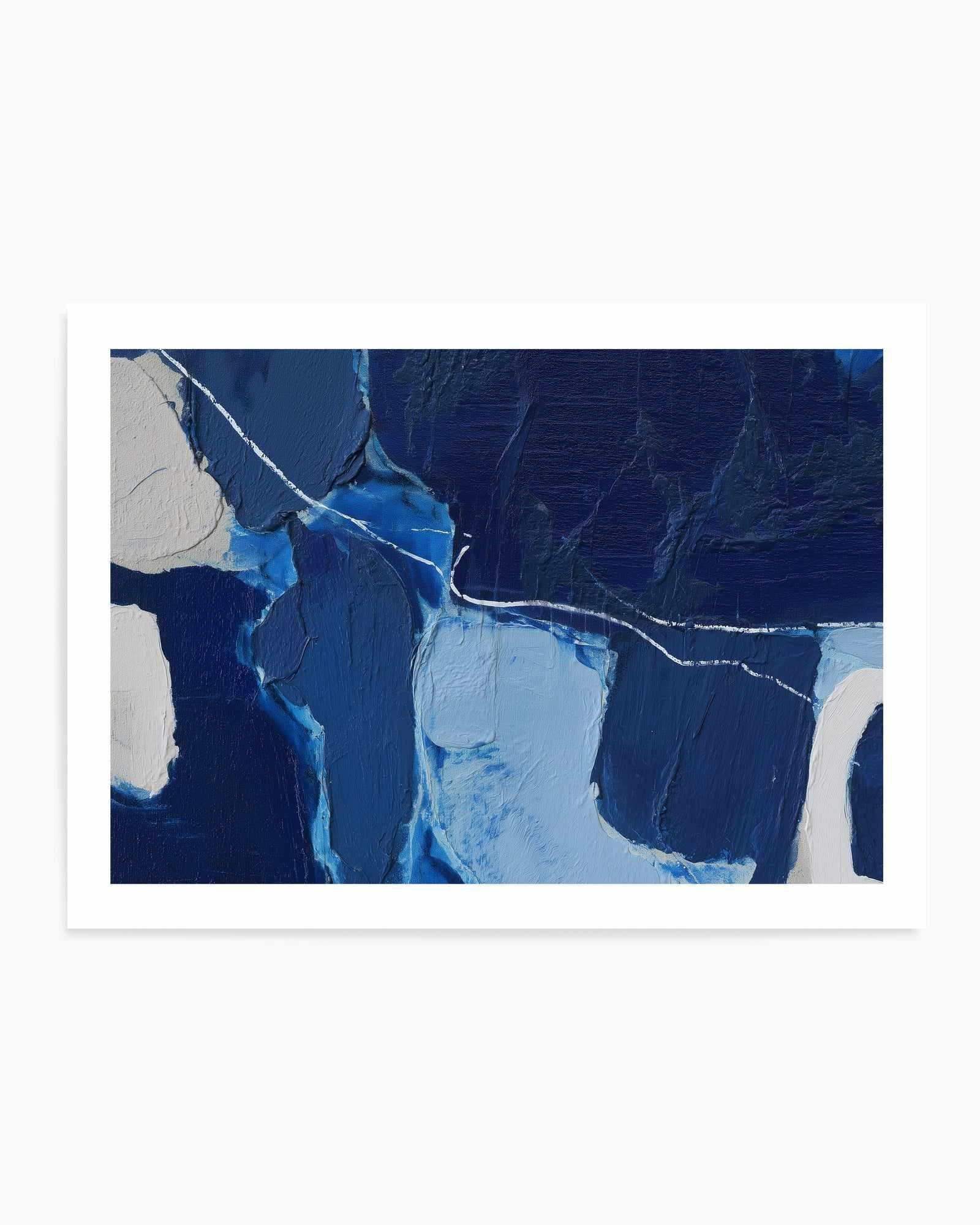 Arctic Navy Study II | Art Print from Olive et Oriel where you can shop wallpaper and artworks online