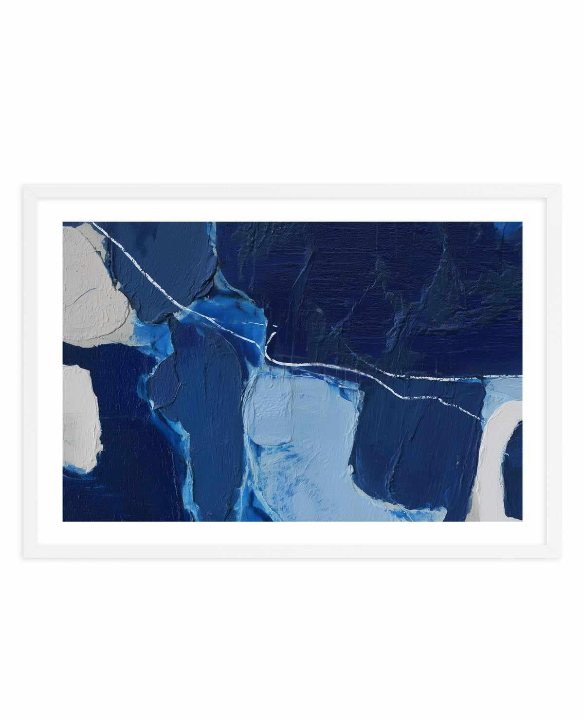 Arctic Navy Study II | Art Print from Olive et Oriel where you can shop wallpaper and artworks online