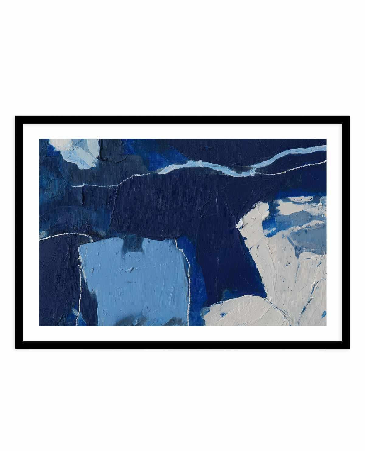 Arctic Navy Study III | Art Print from Olive et Oriel where you can shop wallpaper and artworks online
