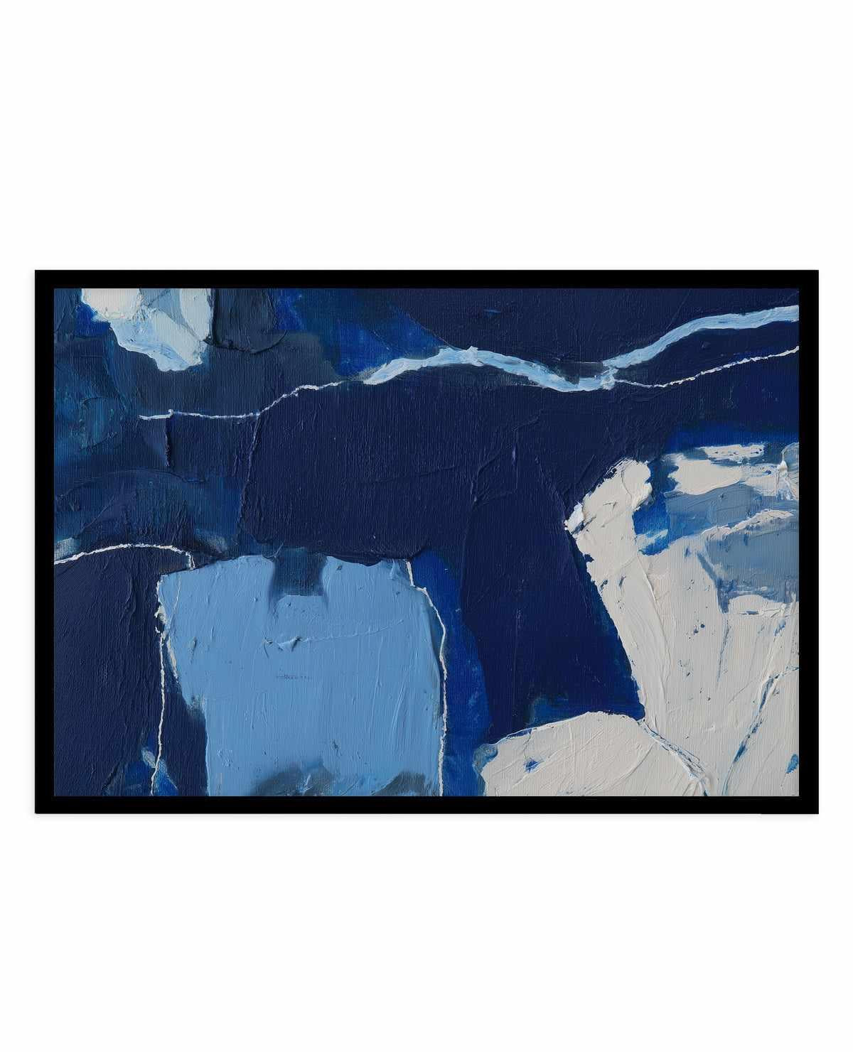 Arctic Navy Study III | Art Print from Olive et Oriel where you can shop wallpaper and artworks online