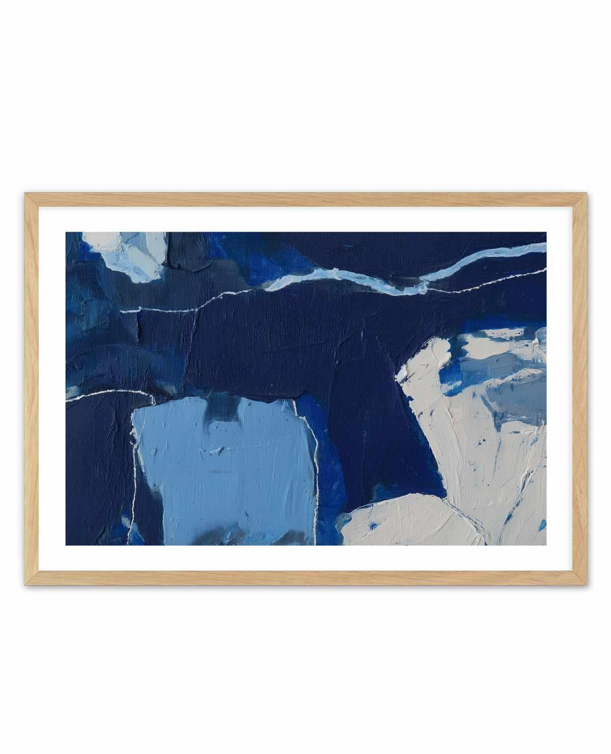 Arctic Navy Study III | Art Print from Olive et Oriel where you can shop wallpaper and artworks online