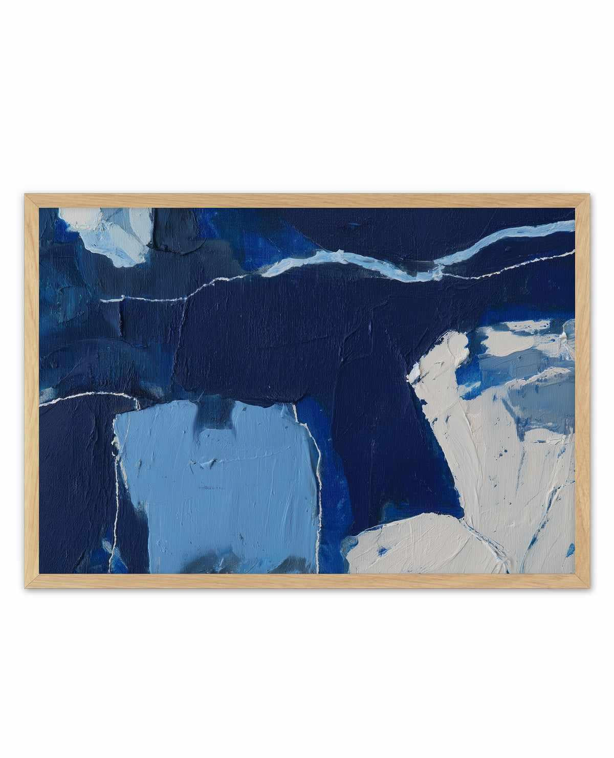 Arctic Navy Study III | Art Print from Olive et Oriel where you can shop wallpaper and artworks online