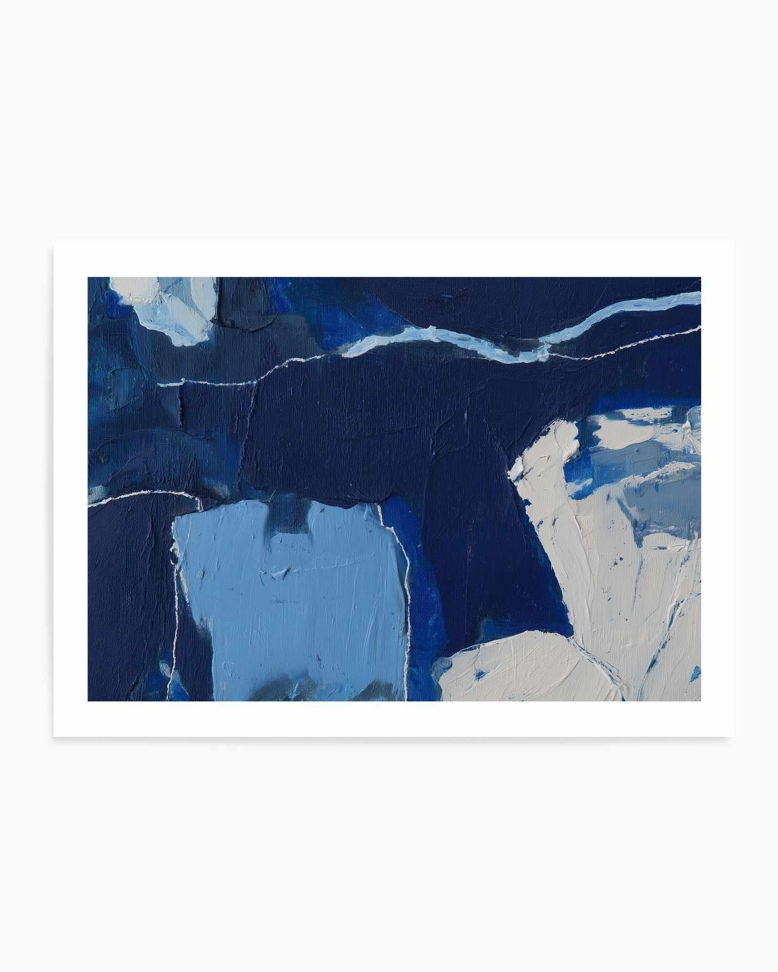 Arctic Navy Study III | Art Print from Olive et Oriel where you can shop wallpaper and artworks online