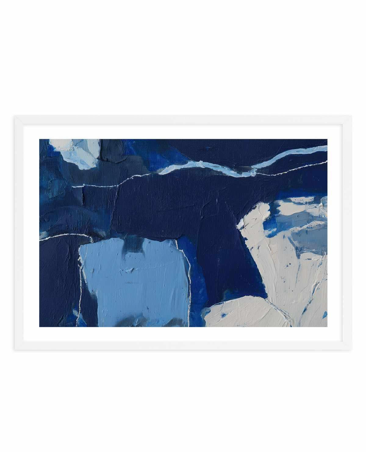 Arctic Navy Study III | Art Print from Olive et Oriel where you can shop wallpaper and artworks online