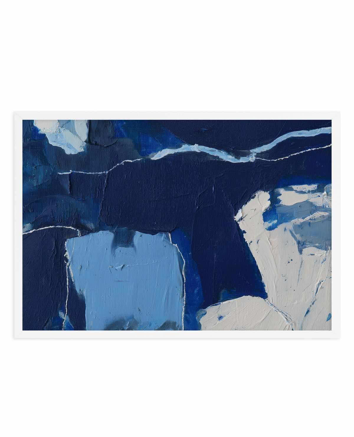 Arctic Navy Study III | Art Print from Olive et Oriel where you can shop wallpaper and artworks online