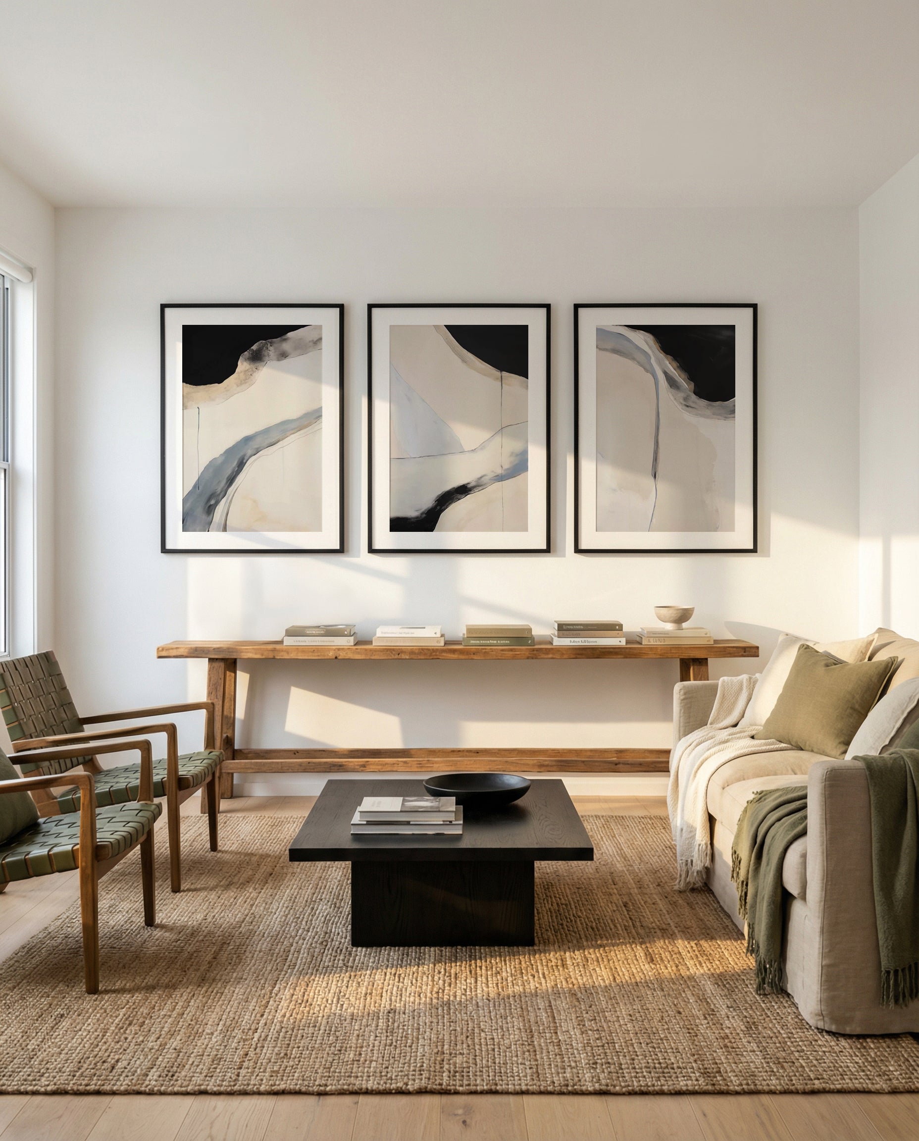 Arctic Reform I, II & III | 3 Piece Wall Art Set from Olive et Oriel where you can shop wallpaper and artworks online