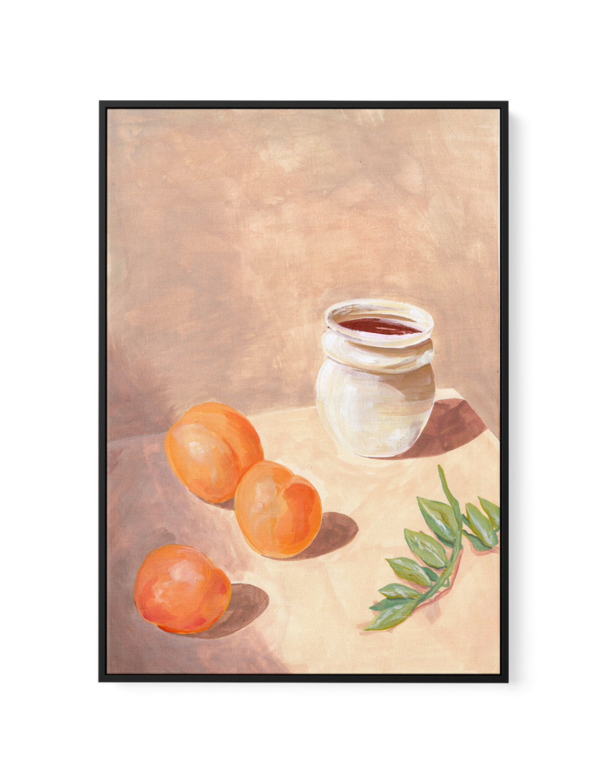 Argilo by Laura Page | Framed Canvas Art Print