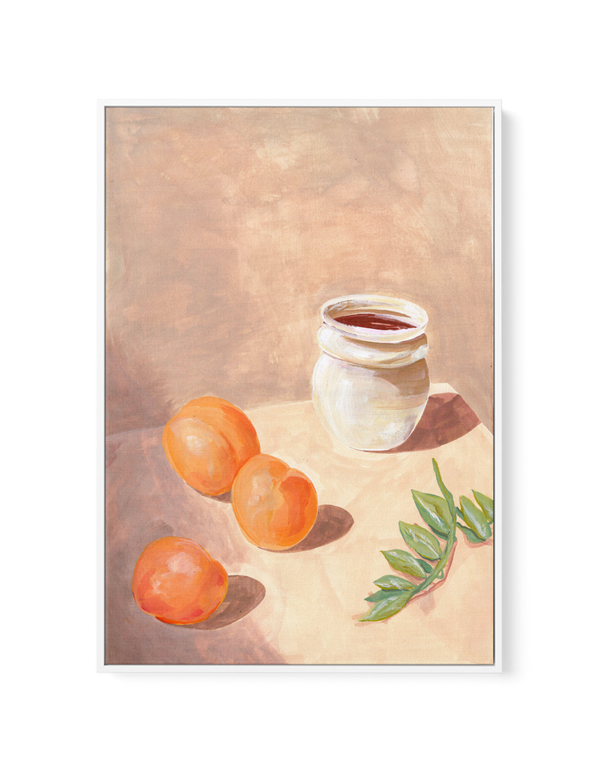 Argilo by Laura Page | Framed Canvas Art Print