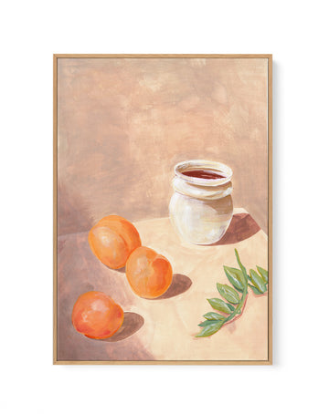 Argilo by Laura Page | Framed Canvas Wall Art
