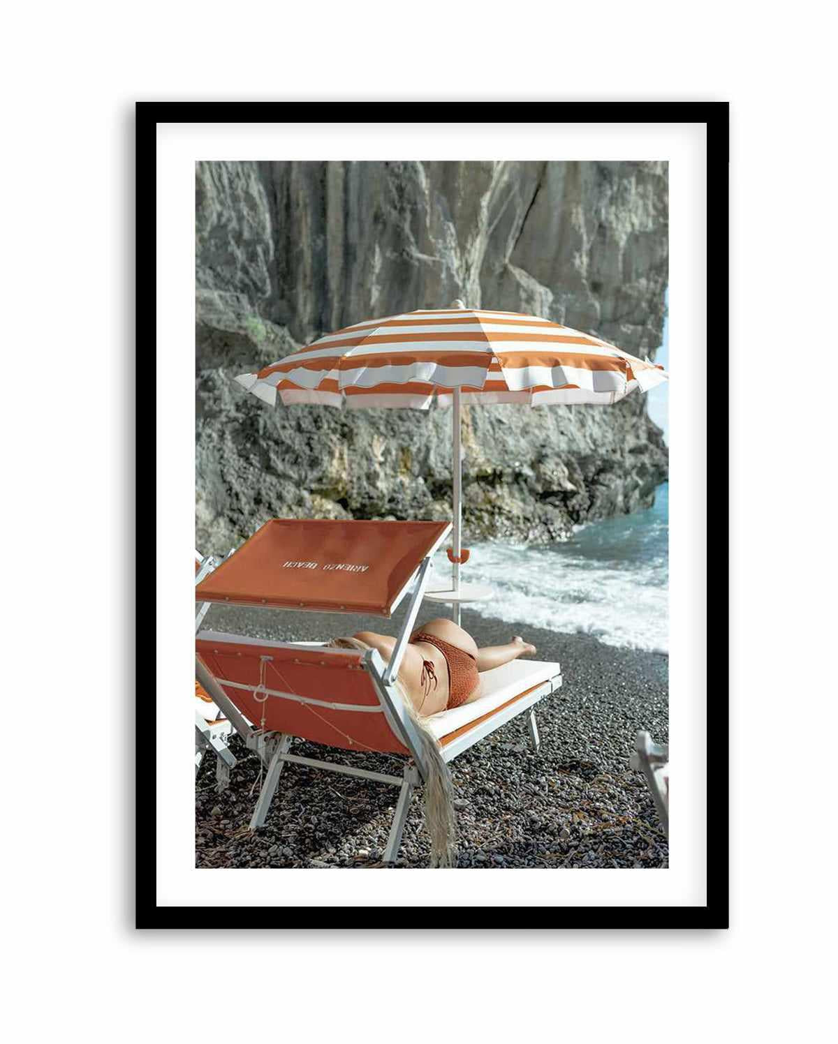 Arienzo Bather, Amalfi by Teigan Geercke | Art Print from Olive et Oriel where you can shop wallpaper and artworks online