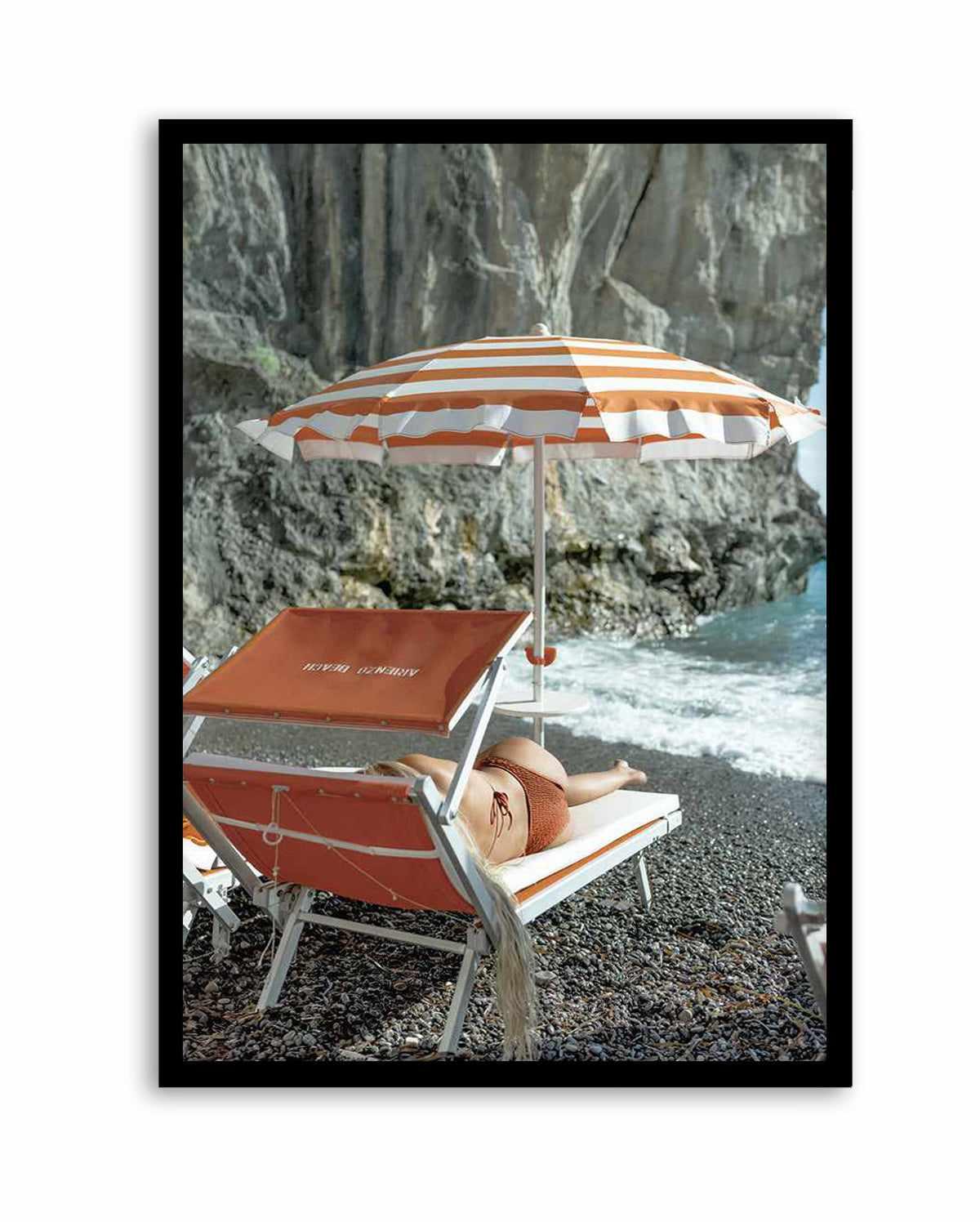 Arienzo Bather, Amalfi by Teigan Geercke | Art Print from Olive et Oriel where you can shop wallpaper and artworks online