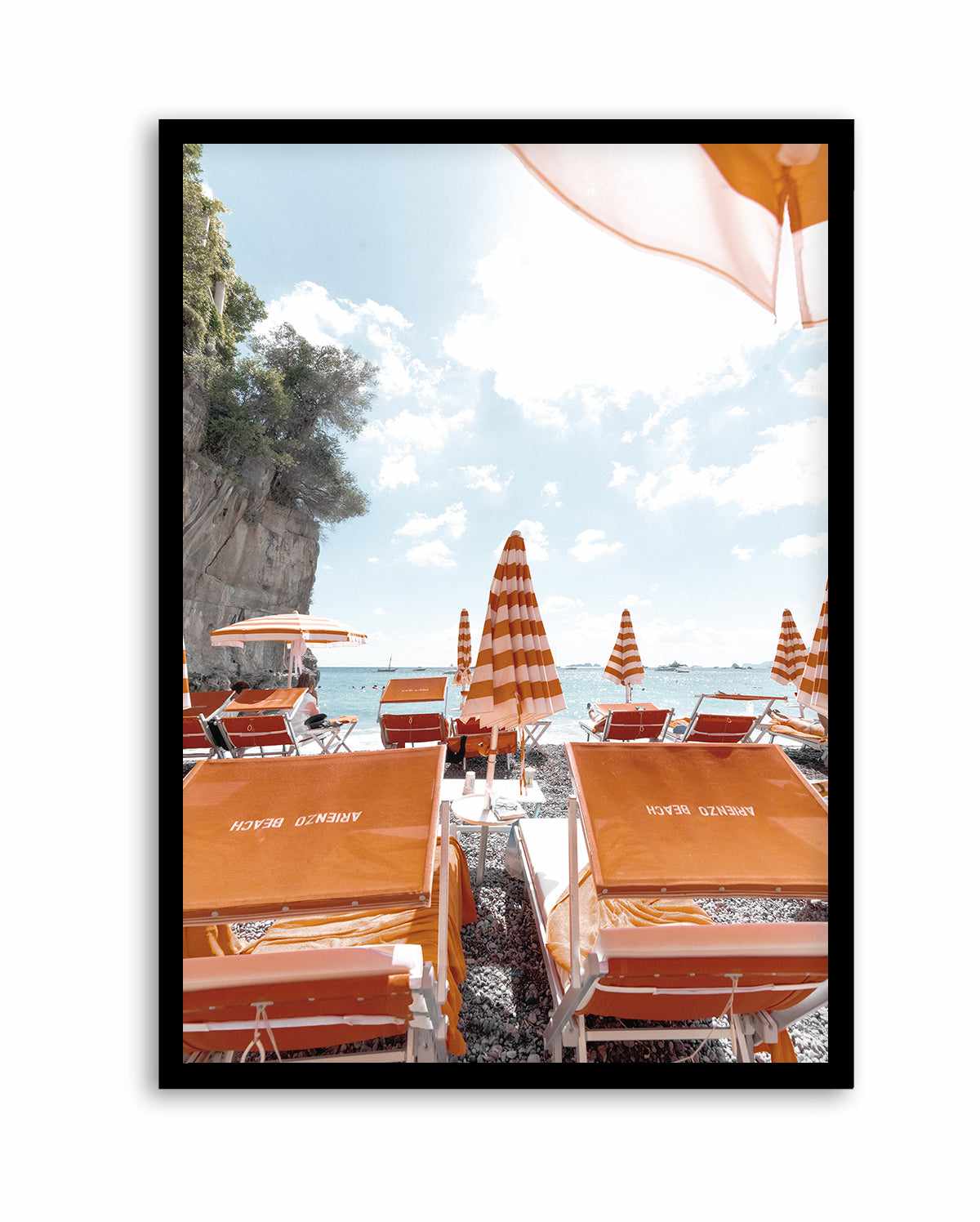 Arienzo Beach Club I, Amalfi | Art Print