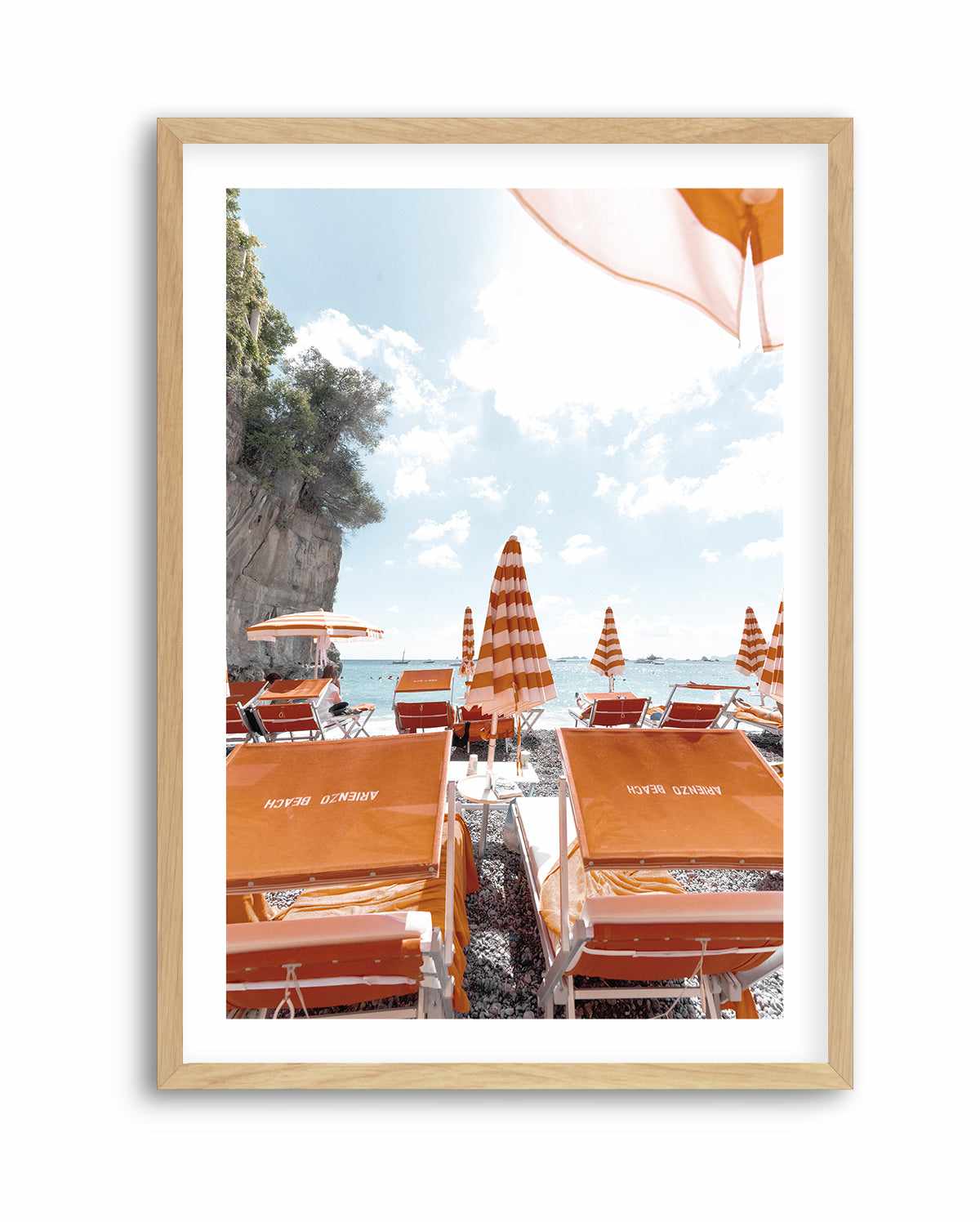 Arienzo Beach Club I, Amalfi | Art Print