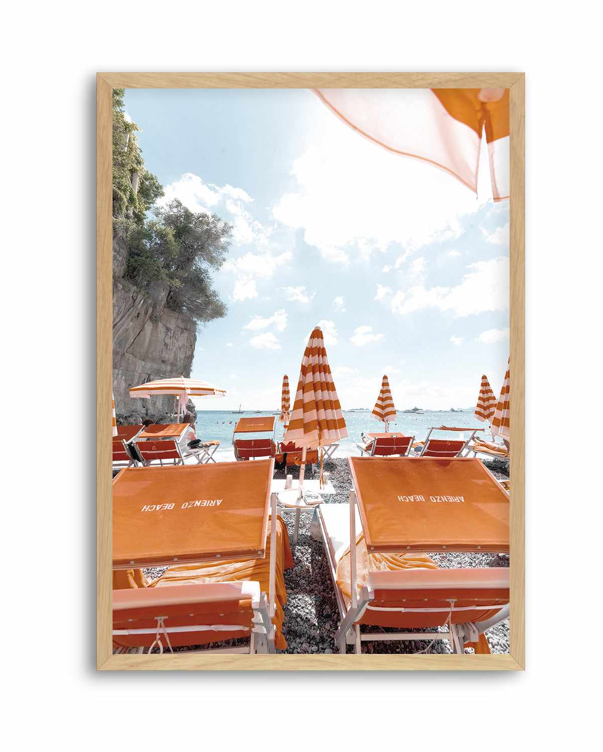 Arienzo Beach Club I, Amalfi | Art Print