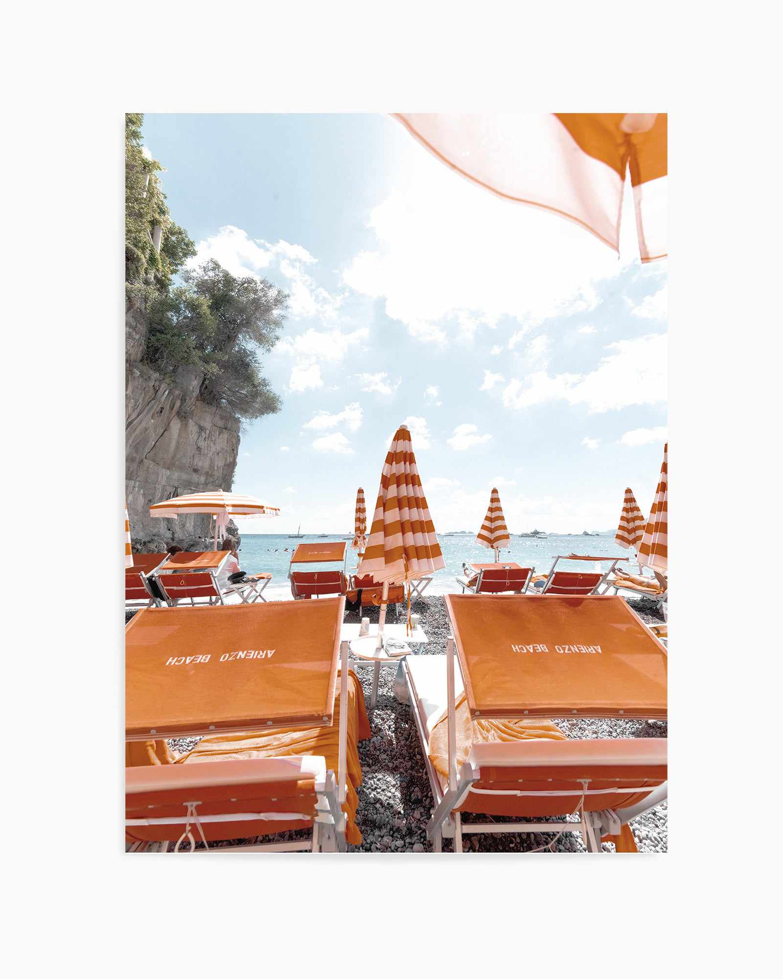 Arienzo Beach Club I, Amalfi | Art Print