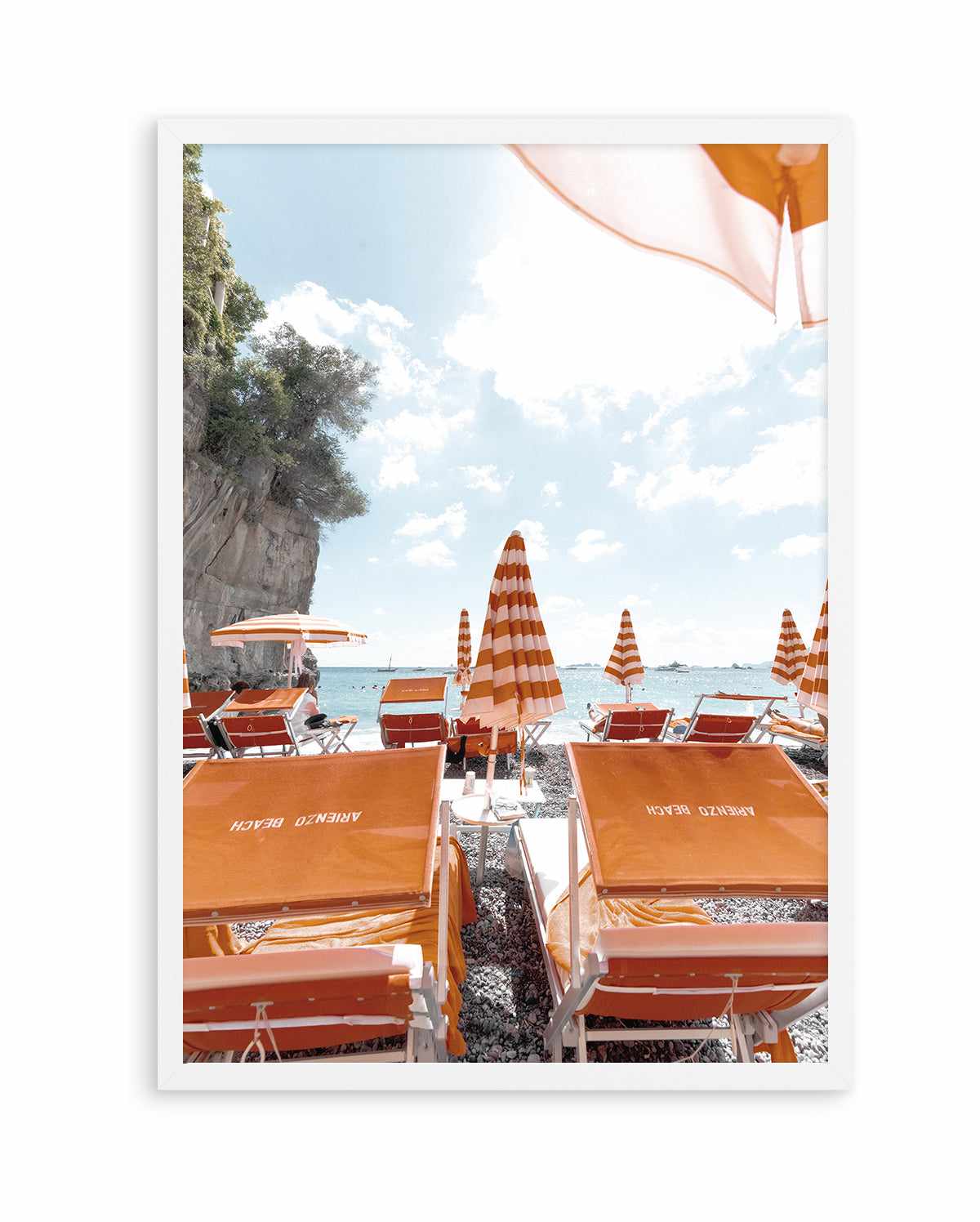 Arienzo Beach Club I, Amalfi | Art Print