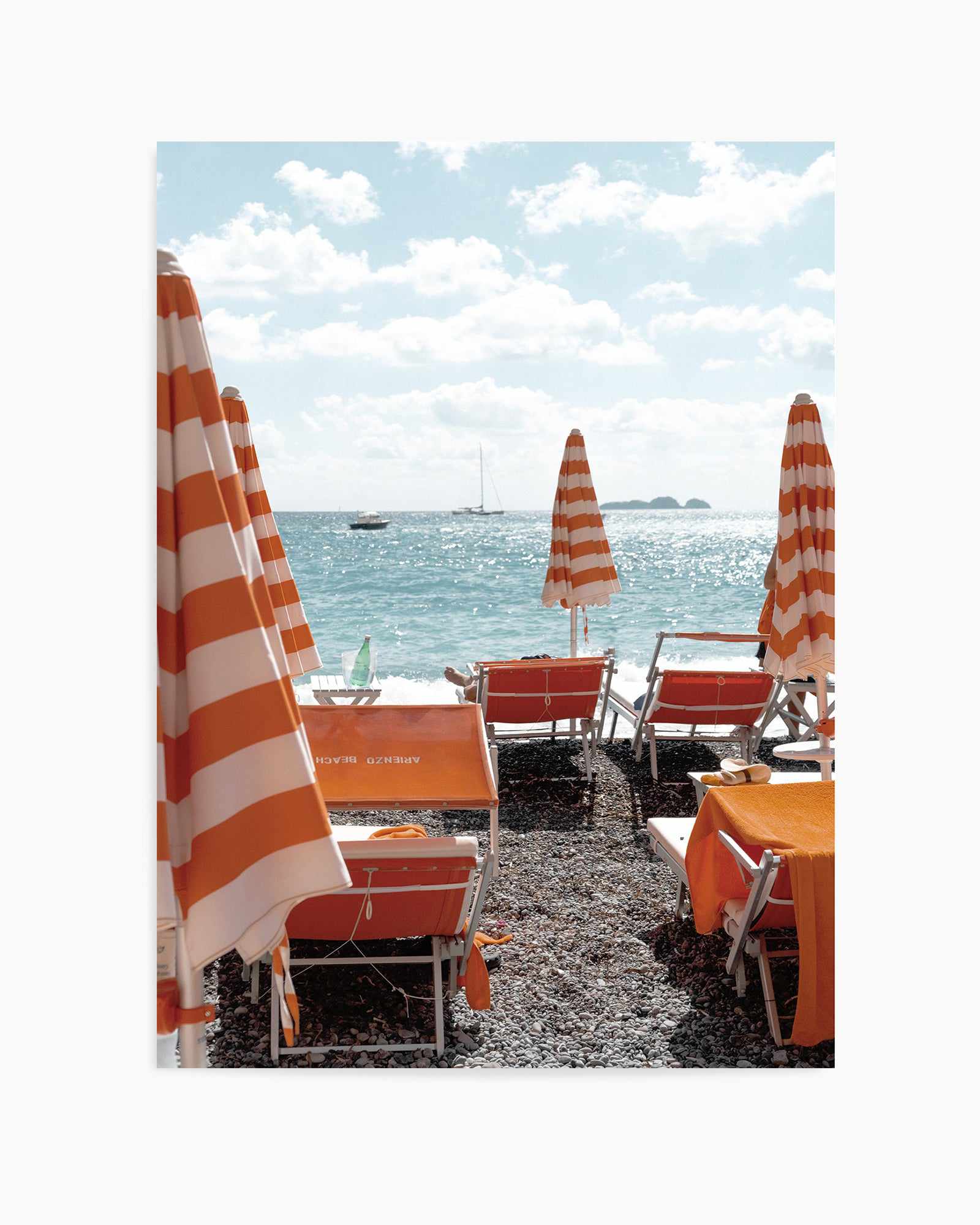 Arienzo Beach Club II, Amalfi | Art Print