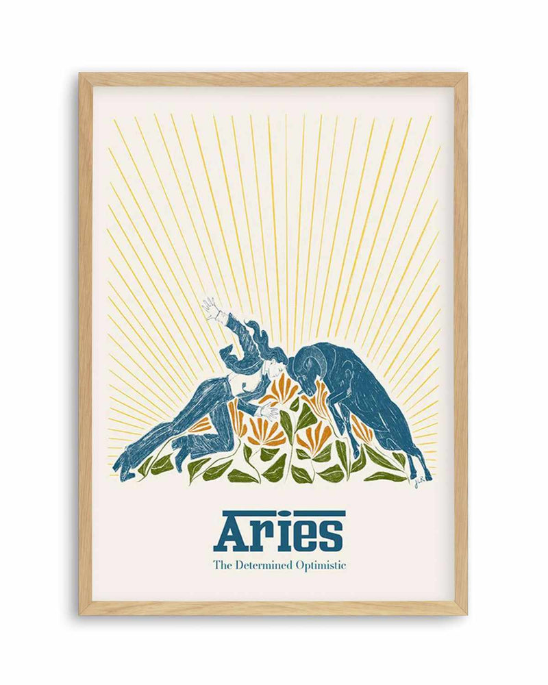 Aries By Jenny Liz Rome Art Print