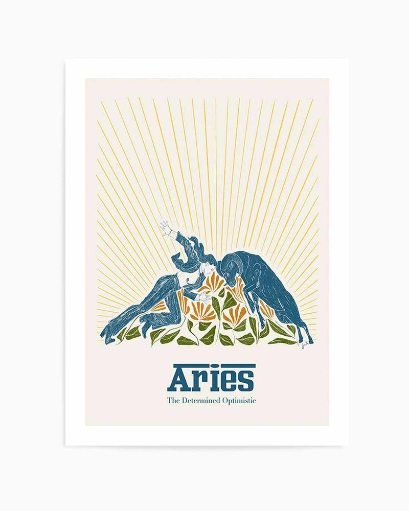 Aries By Jenny Liz Rome Art Print