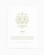 Aries | Celestial Zodiac Art Print