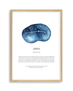 Aries | Watercolour Zodiac Art Print