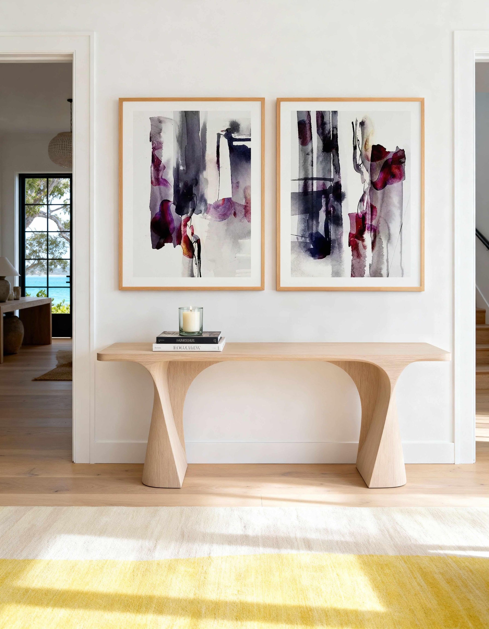 Arietto I & II Art Print Set of 2 | Matching Wall Art from Olive et Oriel where you can shop wallpaper and artworks online