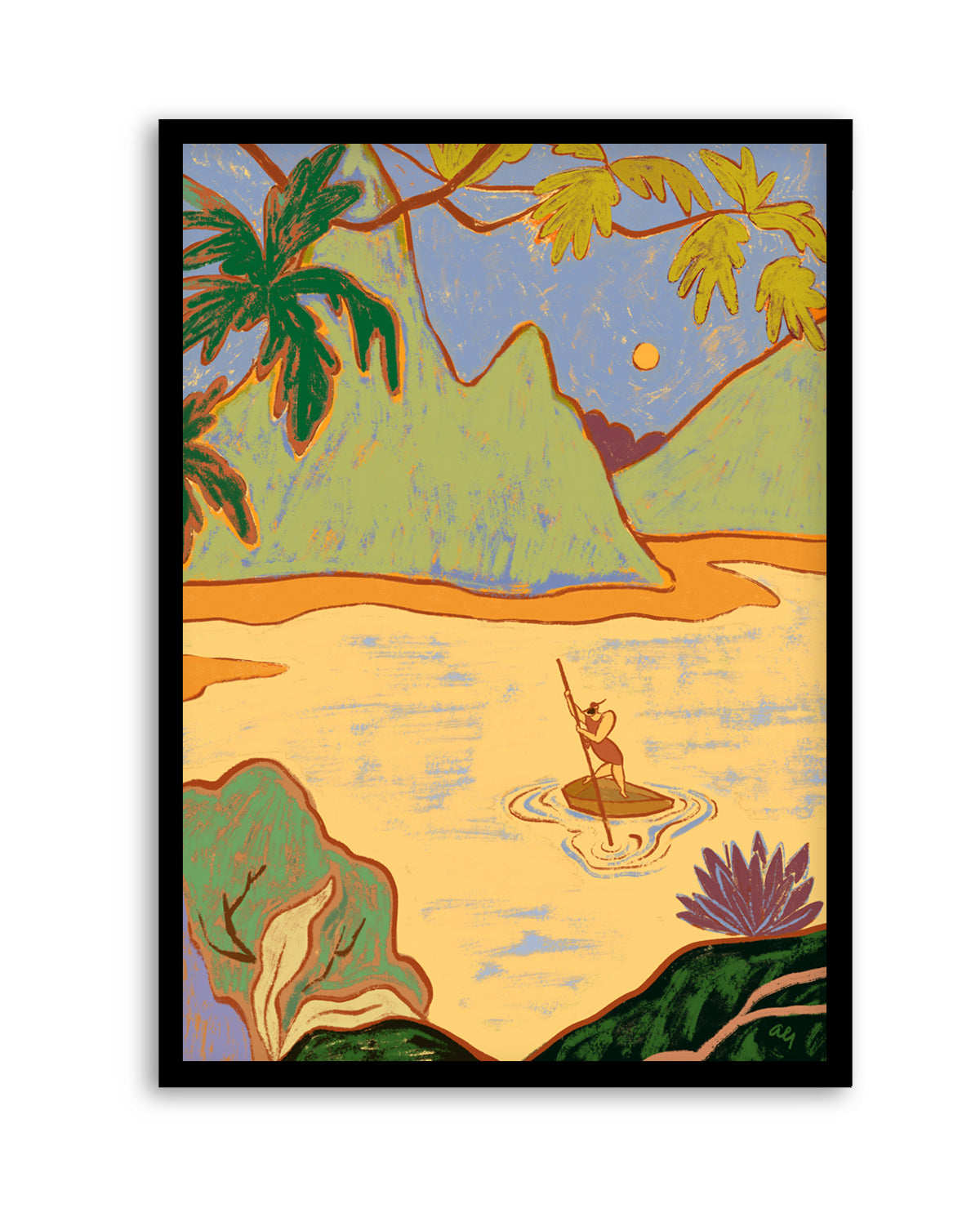 Arrived by Arty Guava | Art Print