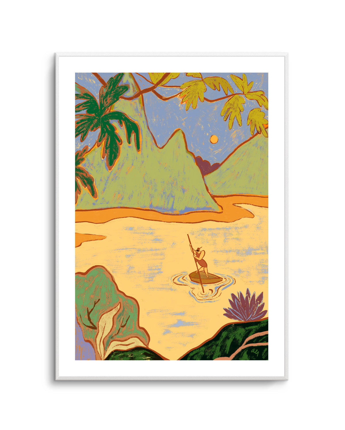 Arrived by Arty Guava | Art Print