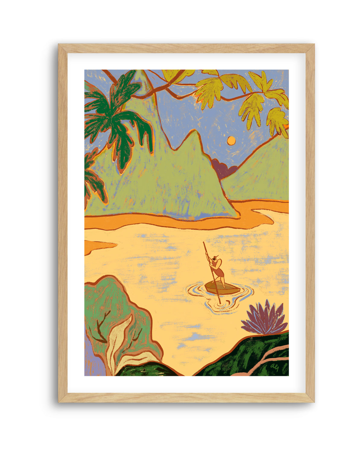Arrived by Arty Guava | Art Print