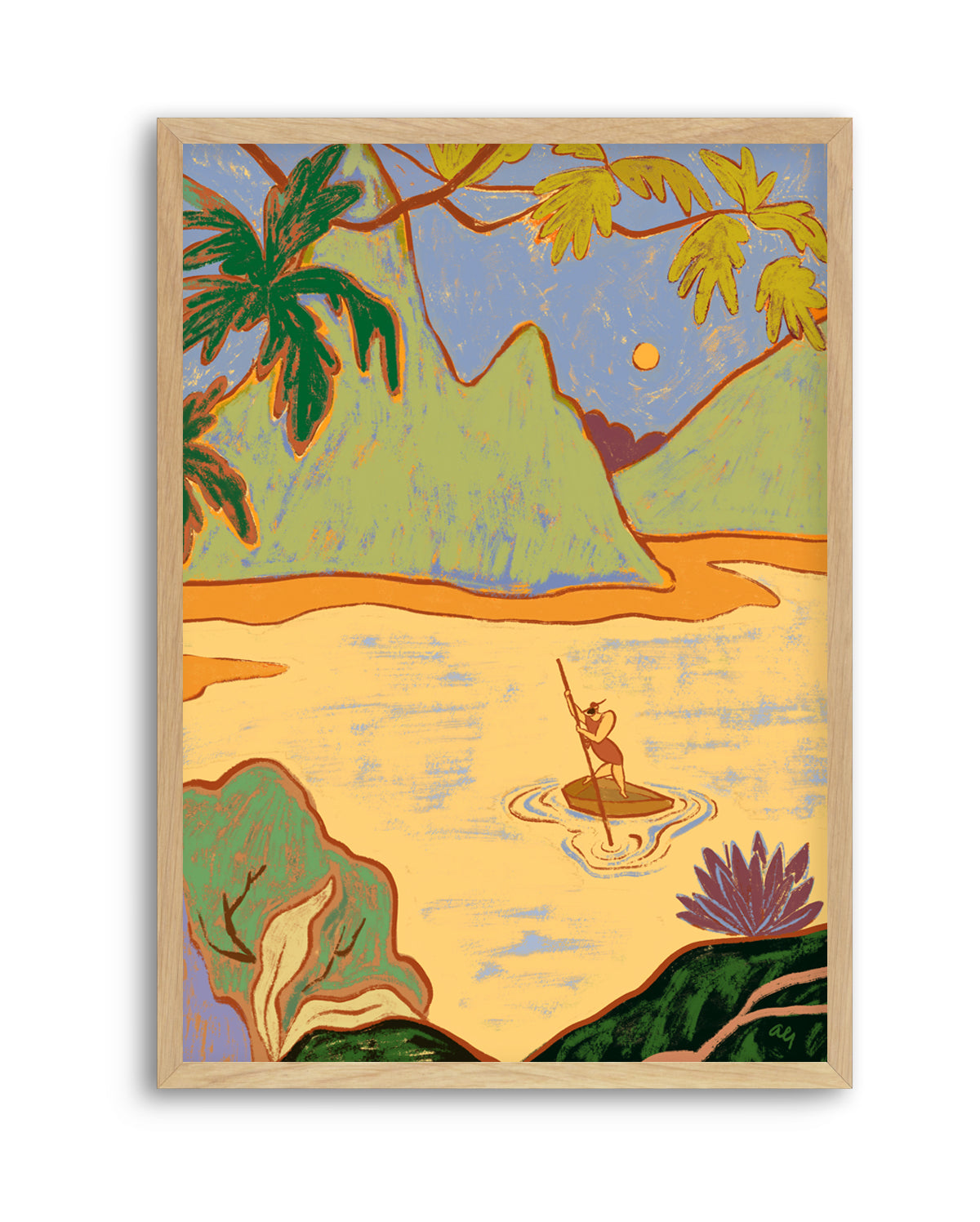 Arrived by Arty Guava | Art Print