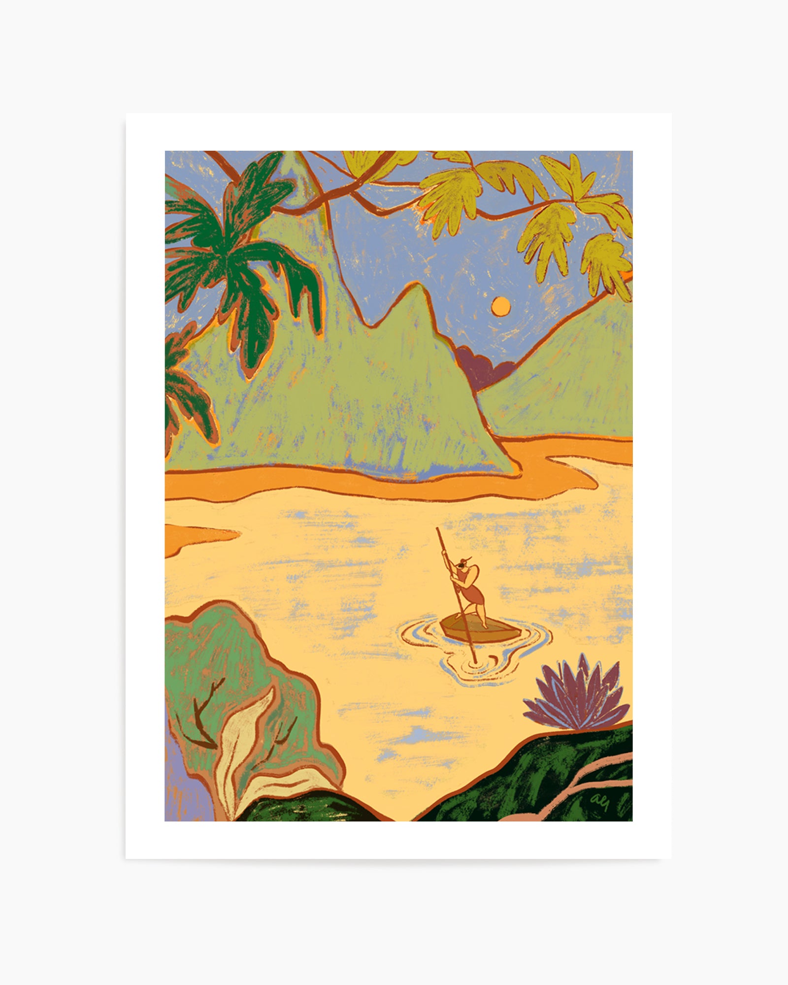 Arrived by Arty Guava | Art Print