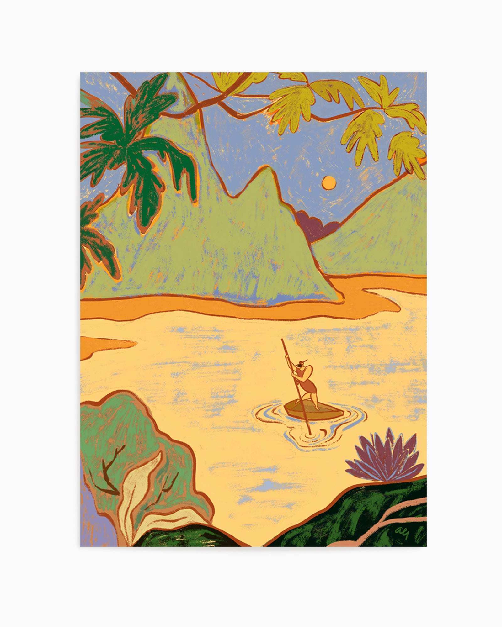 Arrived by Arty Guava | Art Print