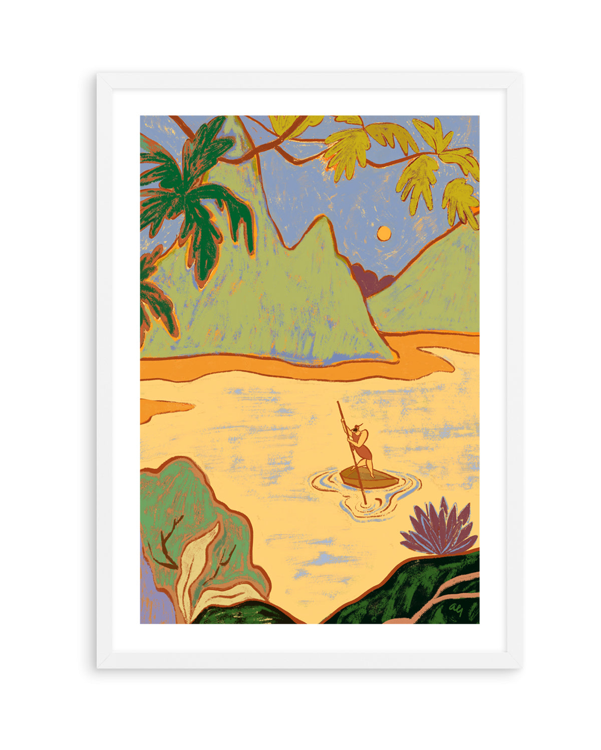 Arrived by Arty Guava | Art Print