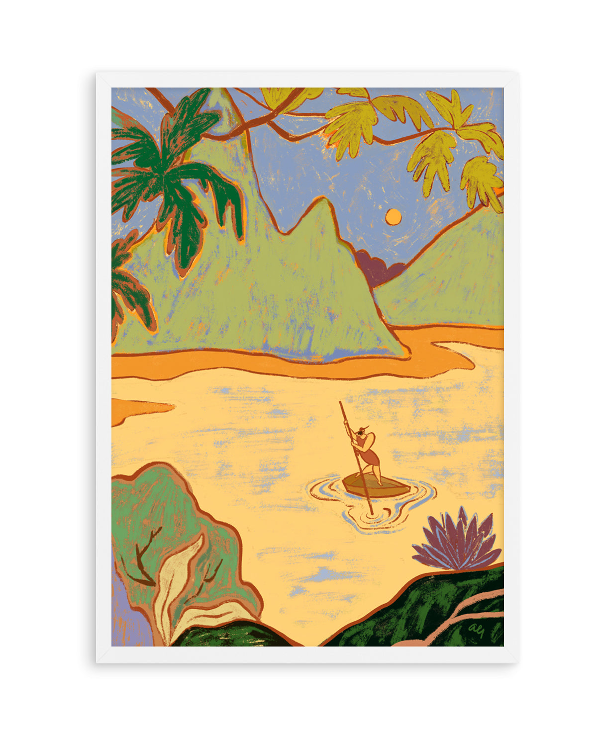 Arrived by Arty Guava | Art Print