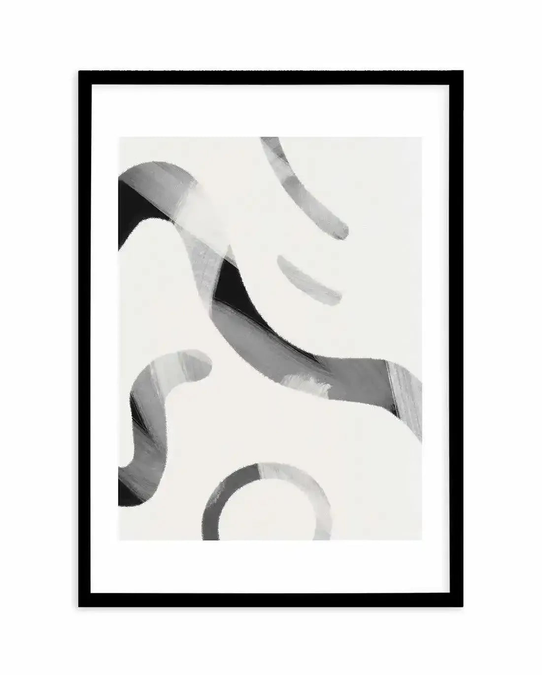 Arrondi II Art Print-PRINT-Olive et Oriel-Olive et Oriel-A5 | 5.8" x 8.3" | 14.8 x 21cm-Black-With White Border-Buy-Australian-Art-Prints-Online-with-Olive-et-Oriel-Your-Artwork-Specialists-Austrailia-Decorate-With-Coastal-Photo-Wall-Art-Prints-From-Our-Beach-House-Artwork-Collection-Fine-Poster-and-Framed-Artwork