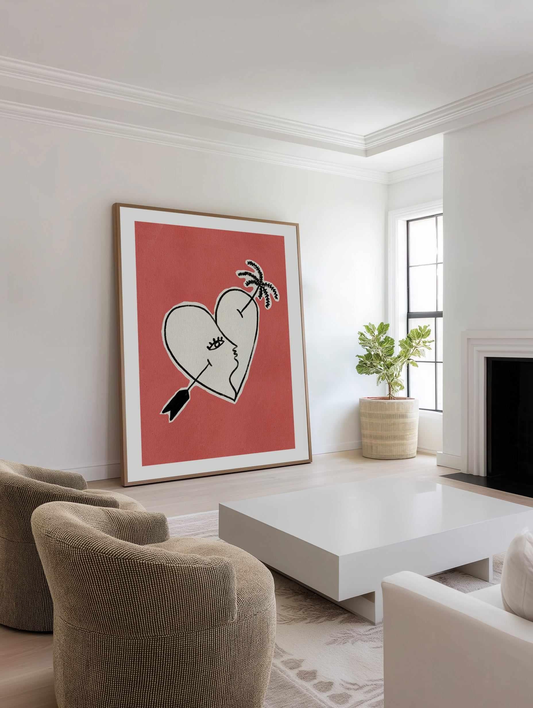 Arrows Of The Earth by Shatha Al Dafai | Art Print from Olive et Oriel where you can shop wallpaper and artworks online