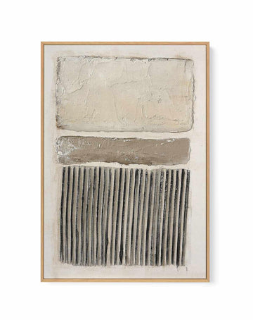 Art Structure 2 by Design Fabrikken | Framed Canvas Art Print from Olive et Oriel where you can shop wallpaper and artworks online
