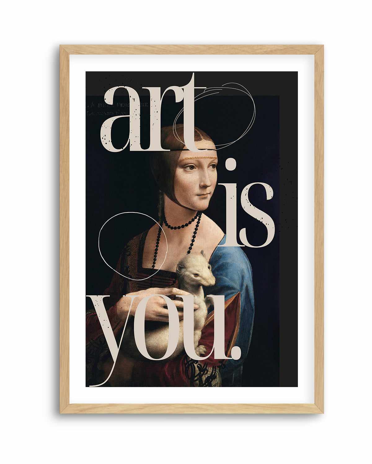 Art is you | Art Print from Olive et Oriel where you can shop wallpaper and artworks online