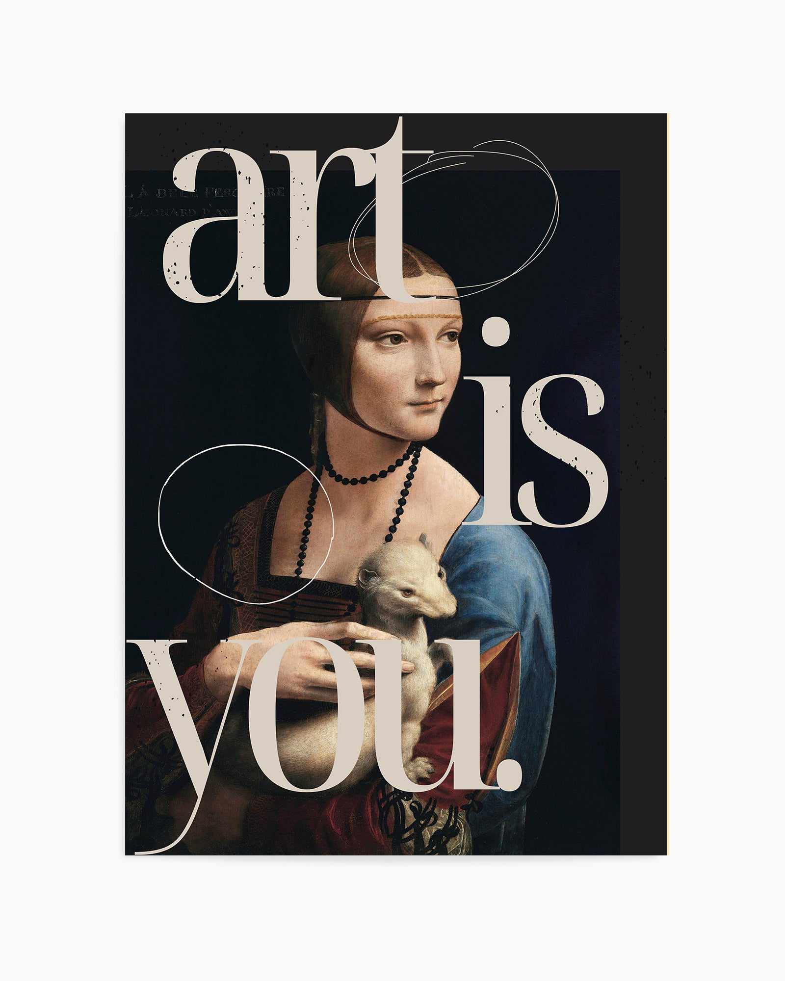 Art is you | Art Print from Olive et Oriel where you can shop wallpaper and artworks online