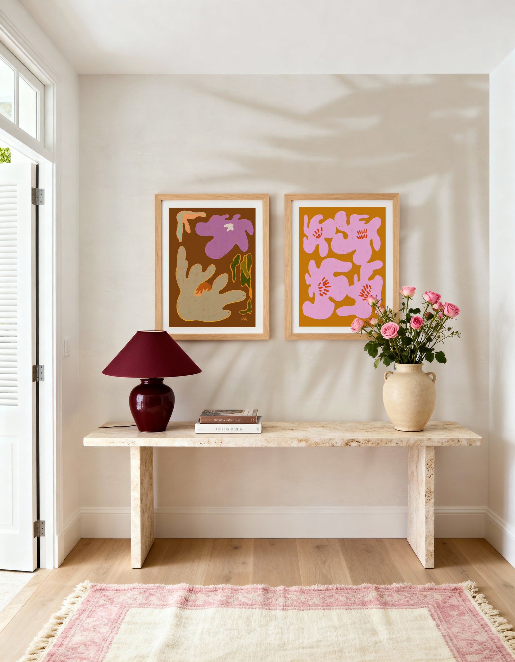 Wildflowers by Arty Guava | Art Print from Olive et Oriel where you can shop wallpaper and artworks online